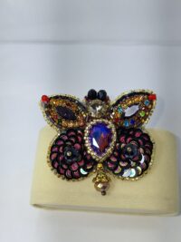 ბროში "წითელი პეპელა" (copy)