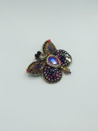 ბროში "წითელი პეპელა" (copy)