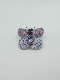 ბროში "თეთრი პეპელა"