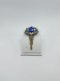 ბროში "ლურჯი ყვავილი"