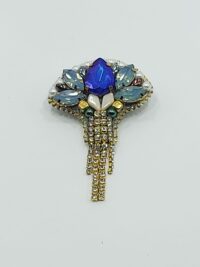 ბროში "ლურჯი ყვავილი"