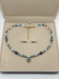 ყელსაბამი აკვამარინი